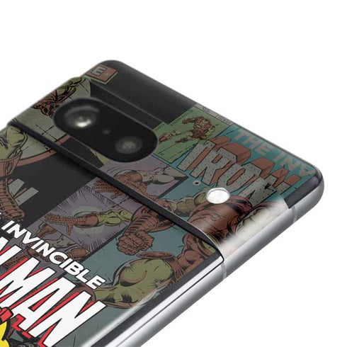 Marvel Classic Comics Iron Man Action Vintage Pixel Skins